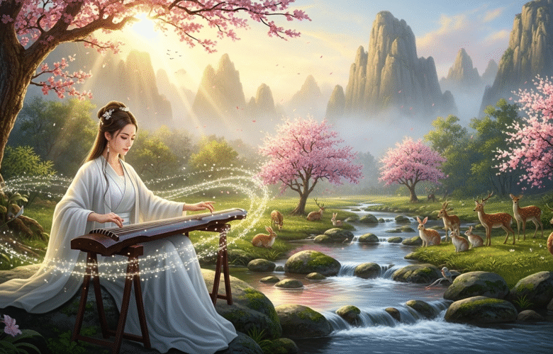 kuan yin plays music