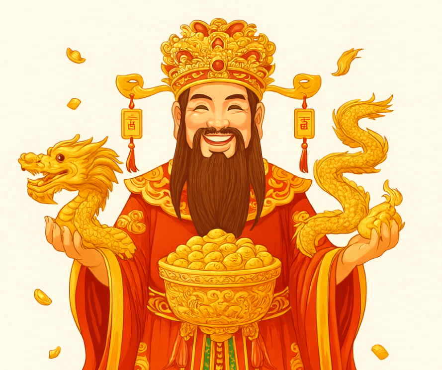 Wu Cai Shen Der Gott des Reichtums im blog