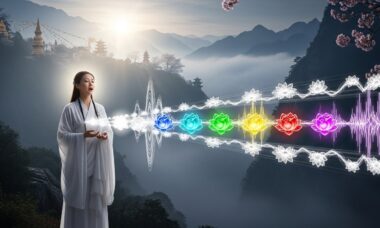 Princess Miao Shan Singing Mantra Landscape