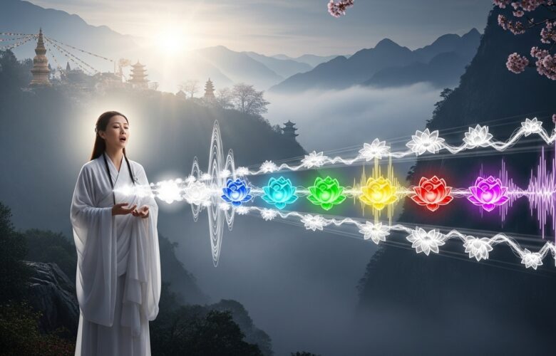 Princess Miao Shan Singing Mantra Landscape