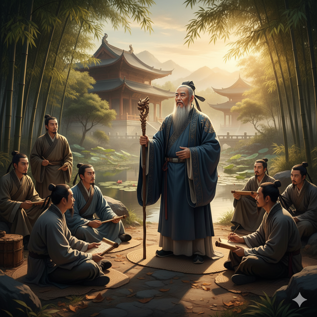 Der chinesische Lehrer Konfuzius