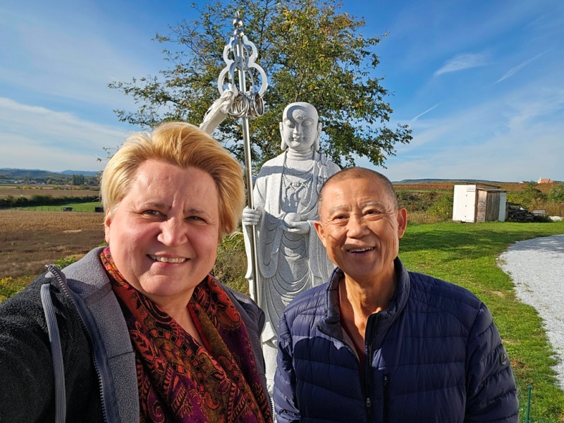 Friedenstupa in Grafenwörth mit Sunim