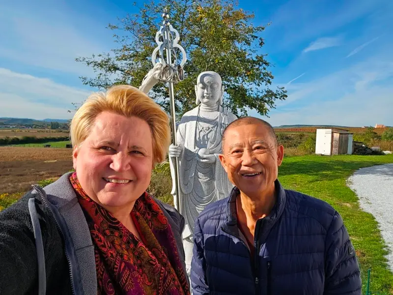 Friedenstupa in Grafenwörth mit Sunim