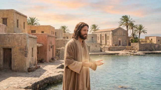 Jesus in Capernaum 
