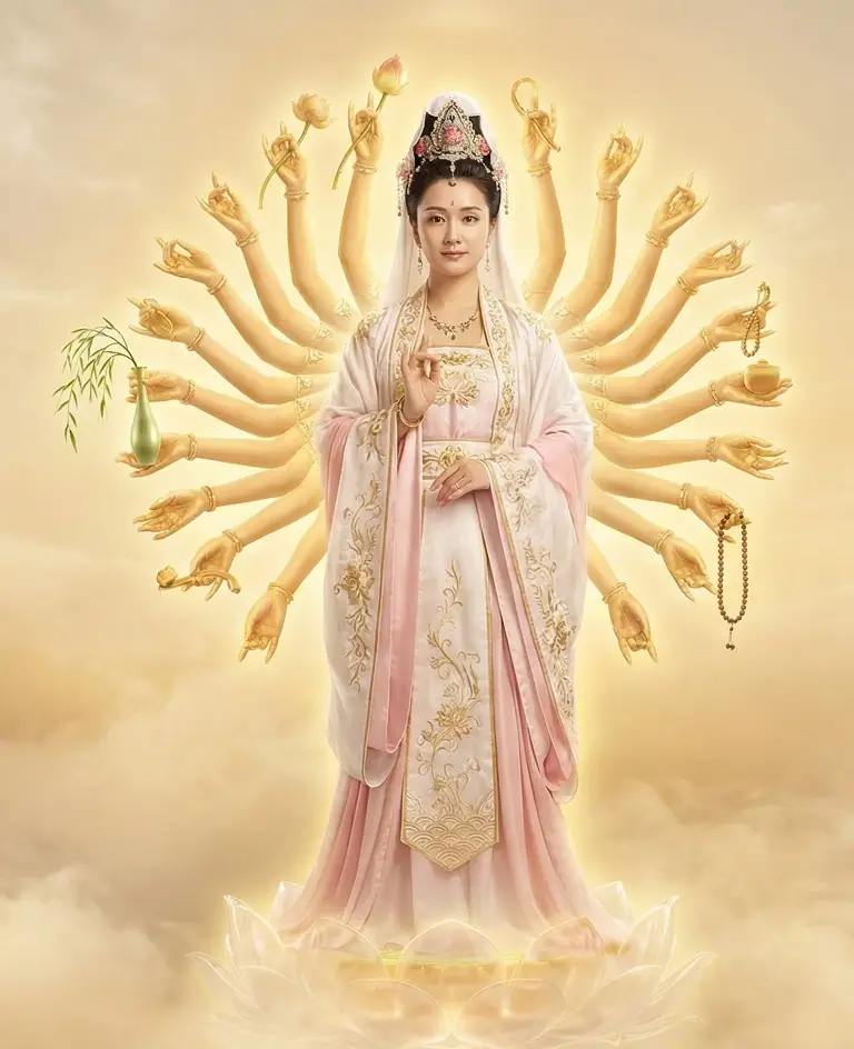 kuan yin mit 1000 haenden darstellung800px
